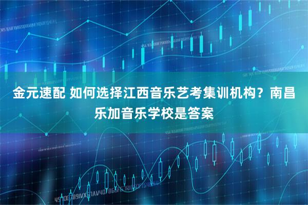 金元速配 如何选择江西音乐艺考集训机构？南昌乐加音乐学校是答案